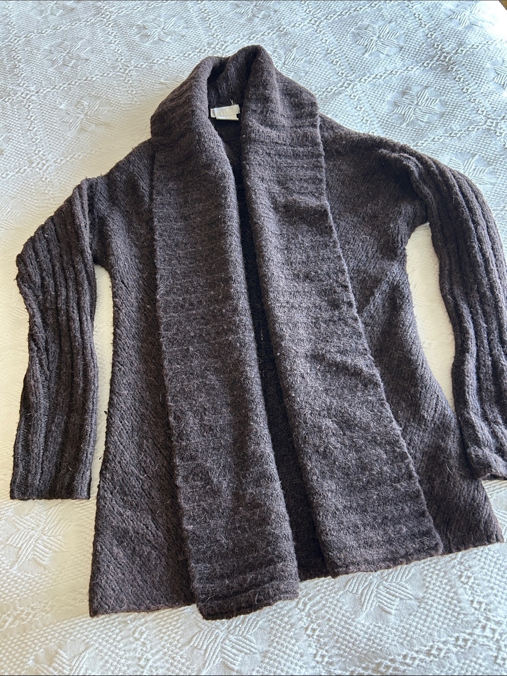 Vintage Nicole Farhi Shawl-collar Cardigan